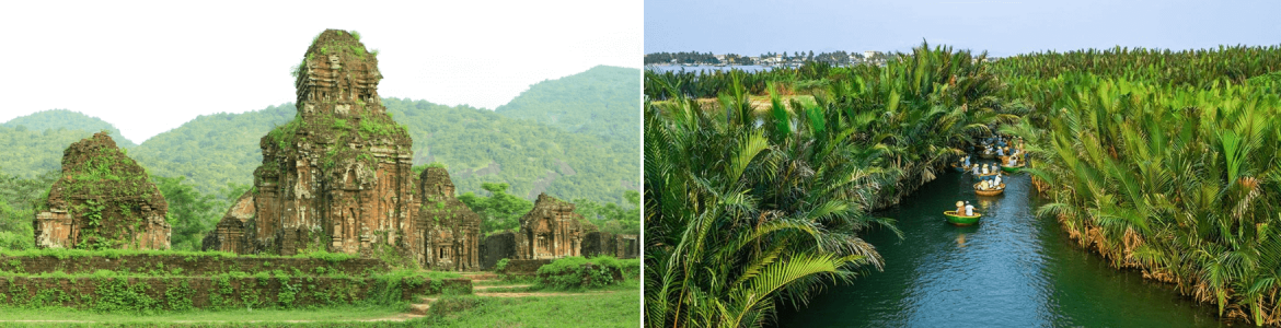 Tour 1 Ngày - Thánh Địa Mỹ Sơn, Duy Xuyên - Rừng Dừa Bảy Mẫu, Hội An